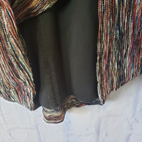 CONNECTED Colorful Knit Sleeveless Bodycon Dress - Picture 5 of 8